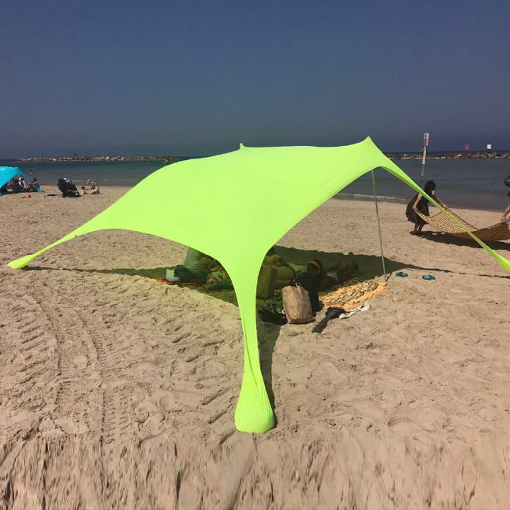 Beach Tent Sun Shelter Outdoor Shade Camping Trips Fishing Backyard Fun  Picnics