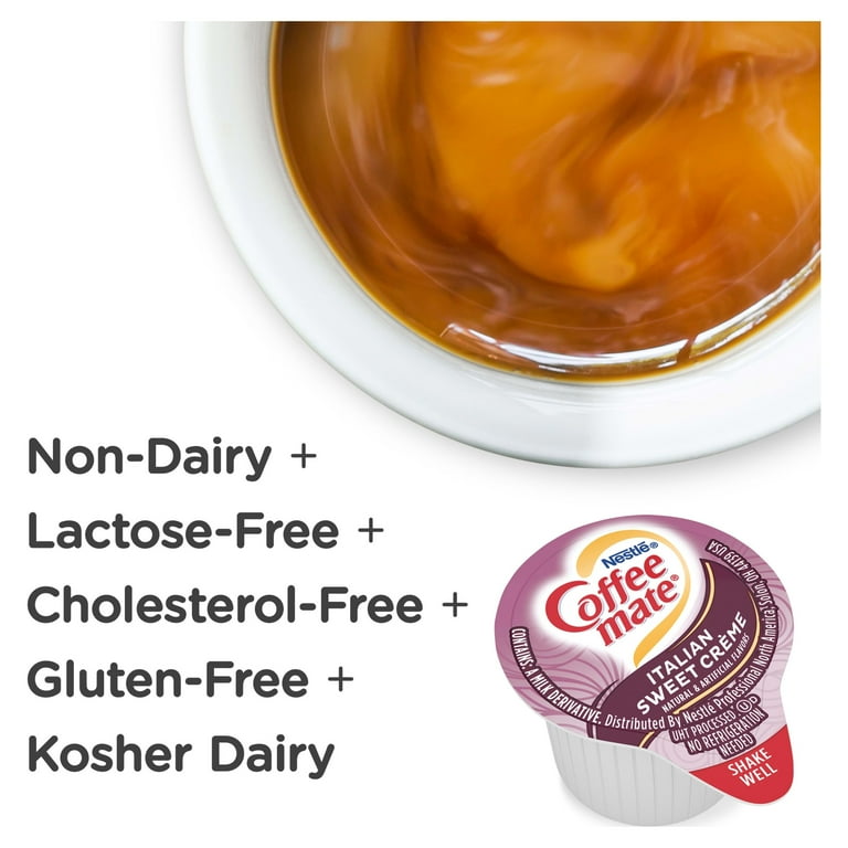 Nestle Coffee Mate Italian Sweet Crème Non-Dairy Creamer Nestle Coffee Mate Italian Sweet Crème Non-Dairy Creamer
