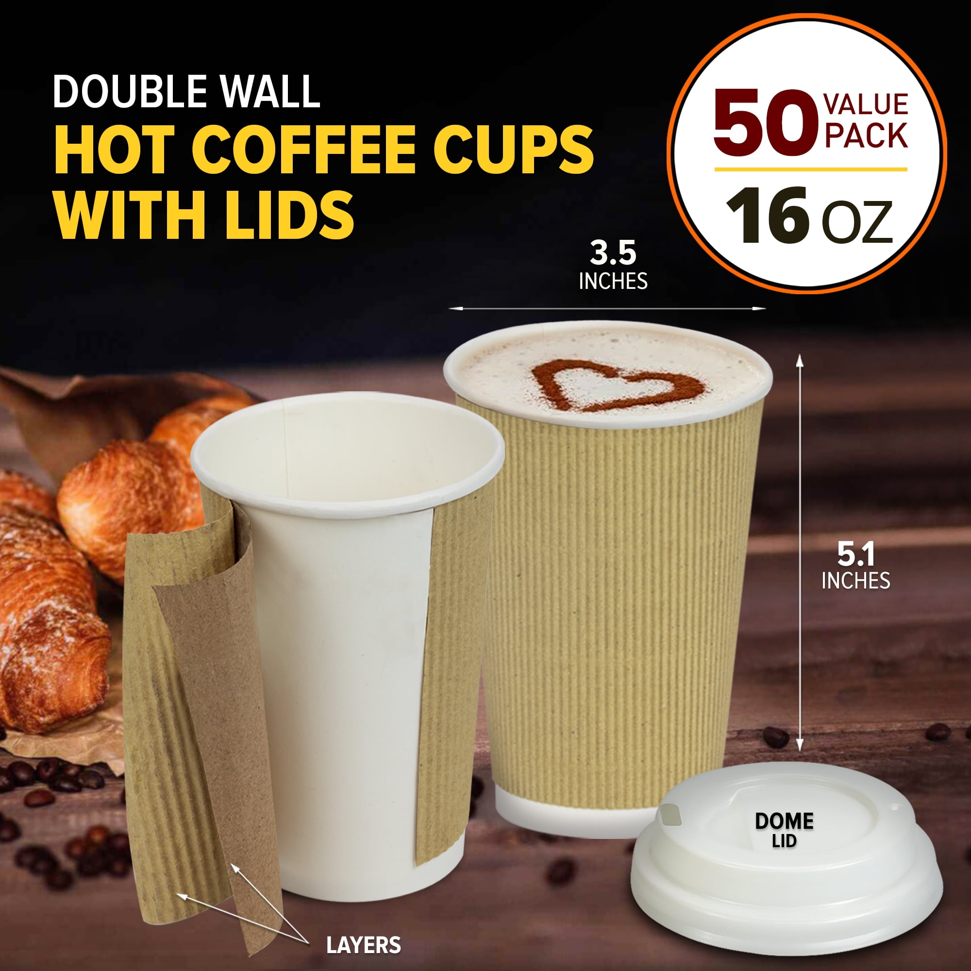 Copco Brown 16 Ounce Plastic Cone Double Wall Desk Mug - Walmart