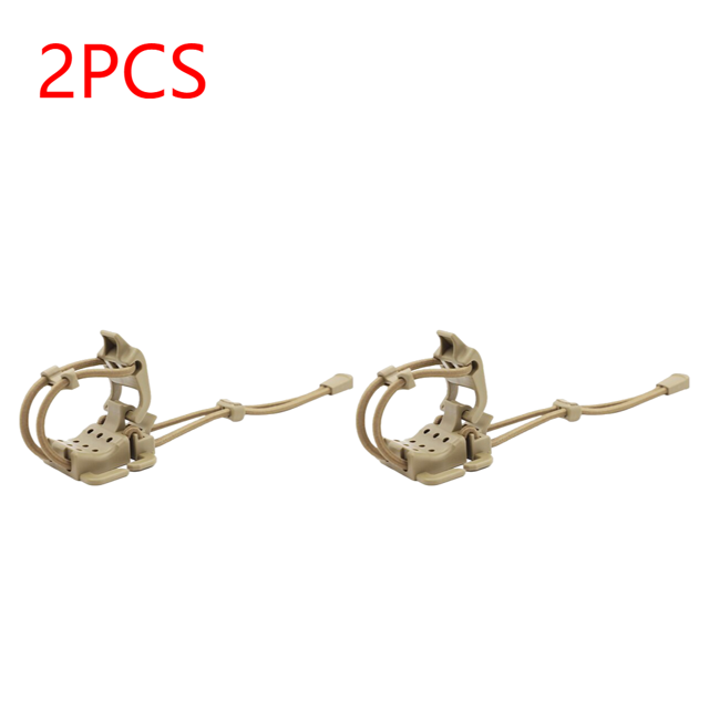 Clip de rueda táctica de 20-1 piezas, hebilla colgante multifunción Molle para senderismo, abrazadera de pala, hacha, soporte de abrazadera, accesorios de chaleco táctico