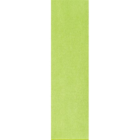 Home Queen Solid Lime Green Color Custom Size Runner 2' x 42' - Area Rug