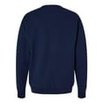 thumbnail image 2 of Hanes Mens Big ComfortWash Garment Dyed Fleece Sweatshirt, 2XL, Navy, 2 of 4