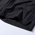 thumbnail image 5 of Men's Athletic Quick Dry Sports Shorts with Elastic Waist, Zipper Pockets, Straight Leg Loose Fit, 4-way Stretch, 82% Nylon 18% Spandex. Workout, Running, Golf, Hiking Essentials, 5 of 9