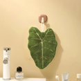 thumbnail image 1 of Soft Double-layer Leaf Style Hand Towel Thickened Absorbent Hanging Hand Cloth Speed Dry Handkerchief Rag for Kitchen Bathroom, 1 of 6