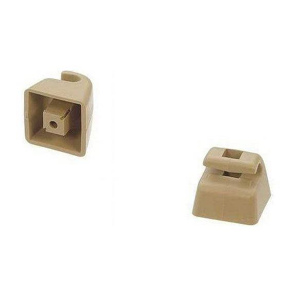 Sunvisor Bracket, Tan - Compatible with 1986 - 1994 Jaguar XJ6 1987 1988 1989 1990 1991 1992 1993