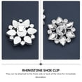 thumbnail image 2 of MasteelfCA 1 Pair Water Drop Rhinestone Lady Shoes Clips High Heel Bride DIY Shoe Buckles, 2 of 8