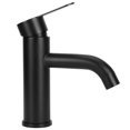 thumbnail image 2 of Grifo para fregadero G1/2 con mezclador de agua fría y caliente para lavabo Grifo de cocina giratorio de 360°, 2 of 8