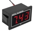 thumbnail image 1 of Greensen 1pc Digital 0.56″ LED Display Waterproof High Precision Voltmeter DC Voltage Meter Panel,Voltage Meter, Digital LED Voltmeter, 1 of 8