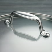Tramontina 8 Pc Tri-Ply Clad Stainless Steel Cookware Set with Glass Lids