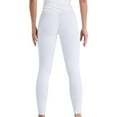 thumbnail image 2 of HXWCHs Chlorine Resistant Women's High Waist Workout Leggings for Yoga Running and Fitness Training XL White, 2 of 6