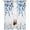 Blue, variant on Sheer Curtains 72 Inches Long, Sage Green Eucalyptus Light Filtering Window Curtains for Living Room, Watercolor Spring Weeping Botanical Rod Pocket Voile Sheer Curtain Drapes, 52"W x 72"L, 2 Panels