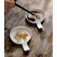 thumbnail image 4 of 6 Pack Ceramic Sauce Dish Dipping Bowls For Bbq Soy Sauce Ketchup Sushi Salad Wasabi Oil, Japanese Fine Porcelain Chopsticks Spoon Fork Rest Knife Hol, 4 of 5