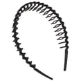 thumbnail image 3 of 10pcs de Plástico Diadema Diadema cabellero Negro Accesorios de Herramientas de Bricolaje, 3 of 8