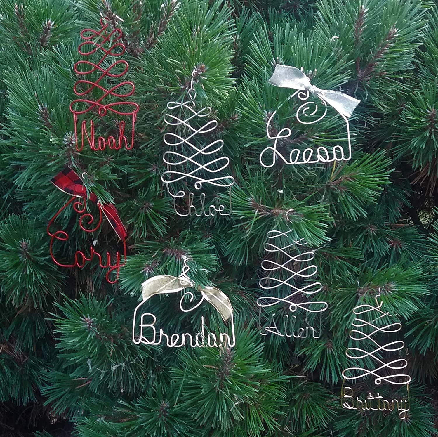 His Name Personalized Ornament