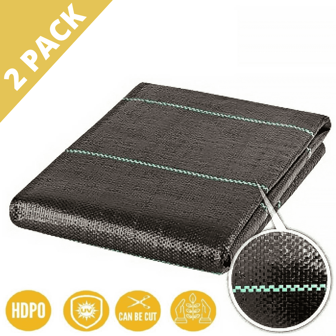 Weed Barrier 10x4Feet, Weed Control Mat, Multiporpuse (Buy 2)