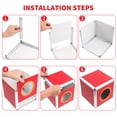 thumbnail image 2 of MasteelfCA Multi-functional Raffle Ticket Box Lottery Box Square Raffle Ball Game Box, 2 of 7
