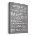 thumbnail image 2 of Neutral Kitchen Rules Premium Gallery Wrapped Canvas - Ready to Hang, 2 of 9