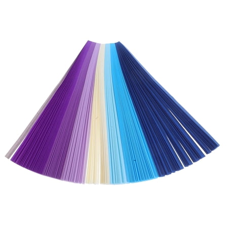 PENIKOKO 1560Pcs Assorted Color Double Sided Star Paper Strips for Origami Crafts, Projects, and Holiday Decorations