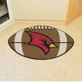 thumbnail image 2 of Fanmats Valley State Oval Logo Sports Area Rug, Red, 2 of 2