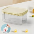 thumbnail image 5 of Hvmvliv Ice Molds 22-Compartments Square-Shape Food Grade Silicone Ice Cubes Tray with Lid and Bin Reusable Ice Blocks Making Trays Come with Ice Shovel Leak Proof Freezer Ice Home Use Clear, 5 of 6