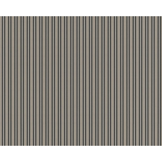 AP_1000 - Rayure Moderne Coupe Textures Carrées Brun Clair, Rouleau de Papier Peint Noir