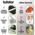 thumbnail image 3 of Fullstar Kitchen Mandoline, Adjustable Veggie & Potato Slicer, 6-in-1 Multi Function Julienne, White, 3 of 9