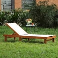 thumbnail image 1 of Costway Chaise Longue de Patio avec Dossier Réglable à 5 Positions et Tissu à Séchage Rapide, 1 of 7
