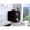 Black, variant on Four - caster black bar cart, multiple storage areas | Good for comprehensive bar storage solutions