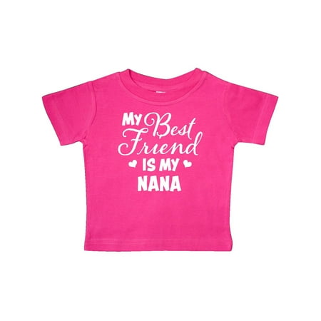 My Best Friend is My Nana with Hearts Baby (Best Paint For Toddlers)