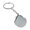 Black, variant on Alloy Beach Shell Keychain, Shell Shape Metal Key Ring, Handbags Backpacks Decorative Car Key Chain