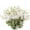 White, variant on 6PCS Artificial Wildflowers Spring Wedding Flowers Outdoor Fake Daisy Bouquets Bundle UV Resistant Floral Decor Silk Colorful Wild Flower Faux Plants Bulk for Party Decoration Home Decor