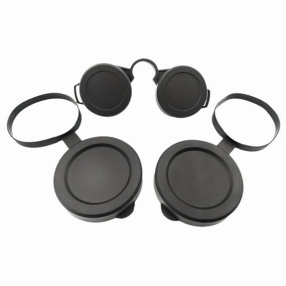 Binoculars Protective Rubber Objective Lens Caps Binocular Eyepiece Lens Cover Telescope Cover Lens Protection A