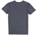thumbnail image 2 of Tags Weekly Mens Solid Basic T-Shirt, Blue, Medium, 2 of 2