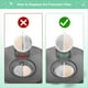 thumbnail image 5 of 12 Filtros de Fuente de Agua para Gatos para Fuente de Agua para Mascotas Lite y Premium de 2,5 L para Filtro de Filtración de Agua, Reemplazo de Espumas, 5 of 5