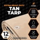 thumbnail image 2 of Tarp Xpose Safety, 213 x 305 cm, extra resistente, 12 mm, color tostado, 2 of 8