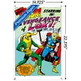 thumbnail image 3 of Marvel Comics - Loki - The Might Thor Wall Poster with Pushpins, 14.725" x 22.375", 3 of 3
