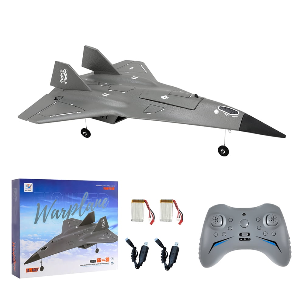 FX9672 RC Plane 4CH 2.4G Wireless Remote Control Airplane Jet Concealed Culvert Design with Powerful Motors Aircraft Toys For Children Gifts