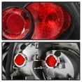 thumbnail image 4 of Black 1999-2001 BMW E46 323I/325i/328i/330I 4-Door Tail Lights Lamps Left+Right, 4 of 7