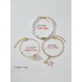 thumbnail image 3 of QQTDFG 3pcs/set Boho Shell & Starfish Decor Bracelet Fashion Jewelry Accessories for-default, 3 of 4