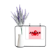 thumbnail image 1 of Color Poker Payasos Tarjeta de Jarrón de Lavanda Artificial, 1 of 3