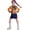 Orange, variant on G'ir'ls Halloween Cosplay Costume Pop Star Singer Stage Outfit Performance Jacket and Shorts Set Interactive Music Halloween Theme Party Dress-Up