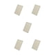 thumbnail image 3 of sweethay Cubierta de cavidad de trémolo de 6 agujeros de plástico resistente al desgaste placa trasera impermeable golpeador de guitarra Type2 NO2, 3 of 6