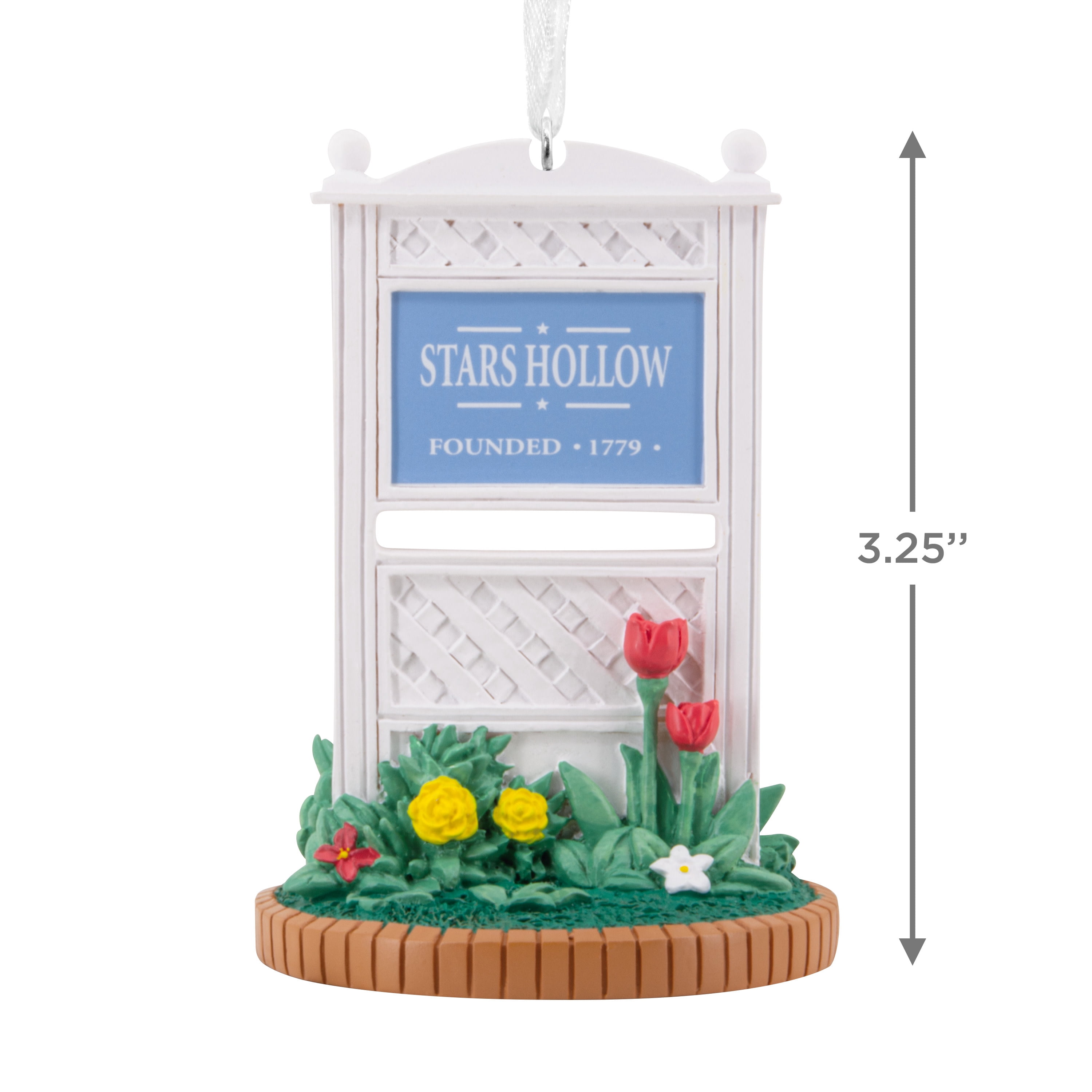 Hallmark Christmas Ornament (Gilmore Girls Stars Hollow Sign), 1 Count