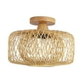 thumbnail image 3 of Cubierta de luz colgante, pantalla de lámpara de techo, lámpara de araña de madera para cocina, 3 of 9