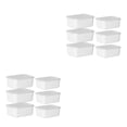 thumbnail image 1 of Recipiente hermético para alimentos Bewildely Tapa hermética Blanco lechoso 6 piezas 2Conjunto, 1 of 6