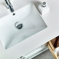 thumbnail image 5 of Fresca Manchester 36" Traditional Wood Bathroom Vanity with Mirror in White, 5 of 8