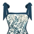 thumbnail image 3 of Erwazi High Cut One Piece Swimsuits for Women 2 Piece Tie Side Swim Warp Skirt Beach Trendy Bathing Suit Set, 3 of 5