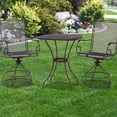 thumbnail image 5 of Woodard Uptown 3 Piece Bistro and Balcony Set with Powder Coated Finish, 5 of 8