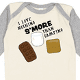 thumbnail image 4 of Inktastic I Love Nothing S'more Than Camping Boys or Girls Long Sleeve Baby Bodysuit, 4 of 5
