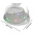 thumbnail image 4 of Novelties LED Light Up Sequin Jazz Party Hat, 4 of 5